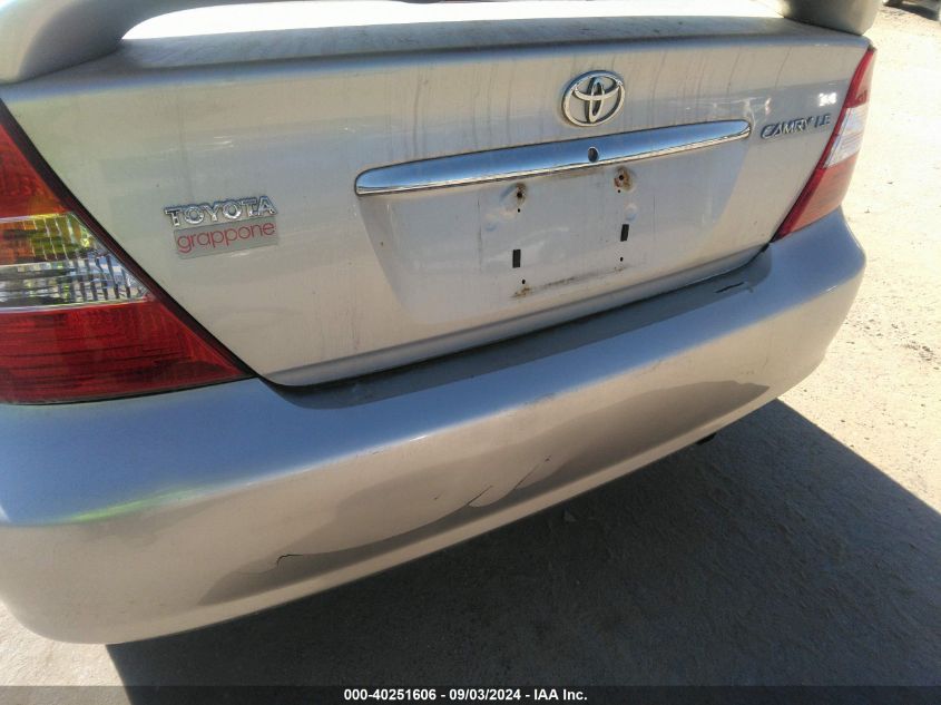 2003 Toyota Camry Le VIN: 4T1BE32K23U742810 Lot: 40251606