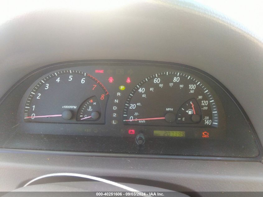 2003 Toyota Camry Le VIN: 4T1BE32K23U742810 Lot: 40251606