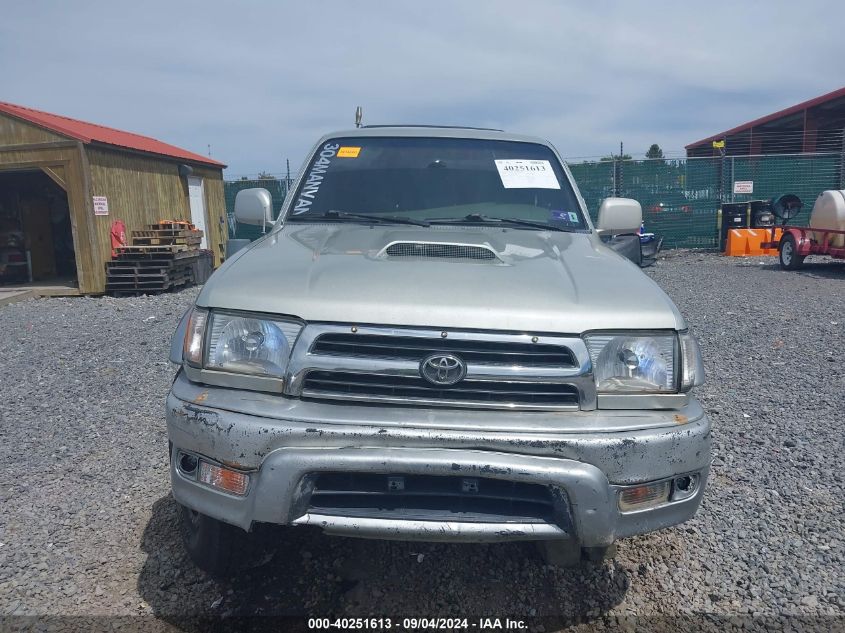 2000 Toyota 4Runner Limited VIN: JT3HN87R7Y0296495 Lot: 40251613