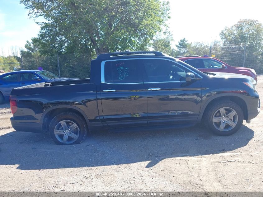 2023 Honda Ridgeline Rtl-E VIN: 5FPYK3F73PB033970 Lot: 40251648