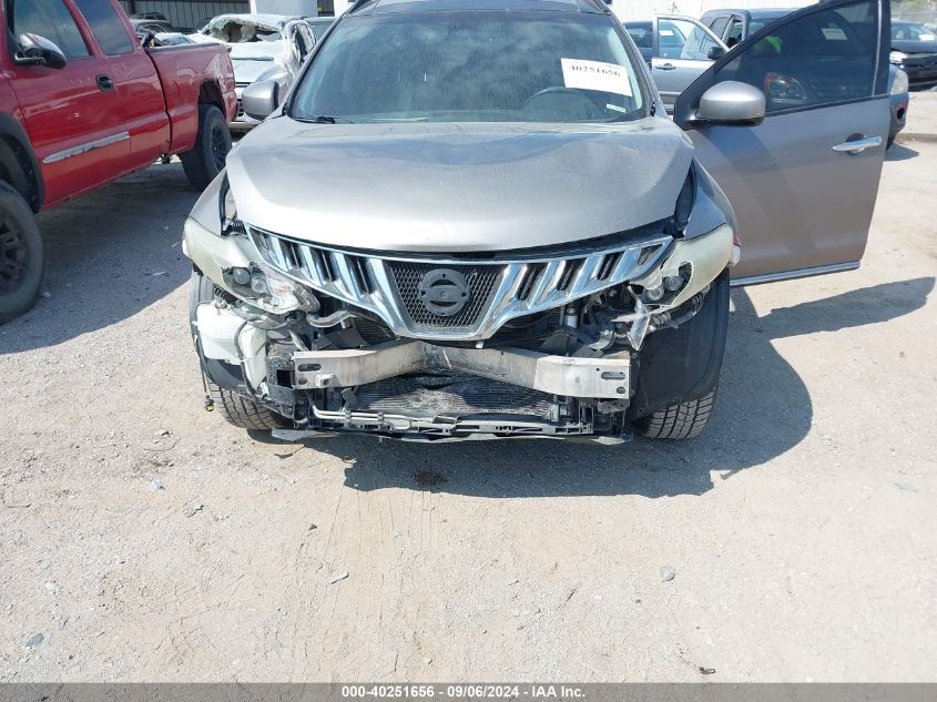 2009 Nissan Murano Sl VIN: JN8AZ18W39W203388 Lot: 40251656