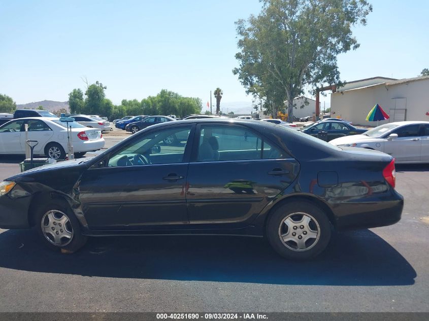 2002 Toyota Camry Le V6 VIN: 4T1BF32K02U018156 Lot: 40251690