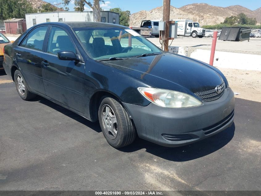 2002 Toyota Camry Le V6 VIN: 4T1BF32K02U018156 Lot: 40251690