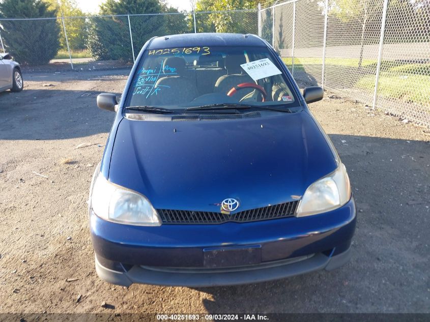 2001 Toyota Echo VIN: JTDBT123910193702 Lot: 40251693