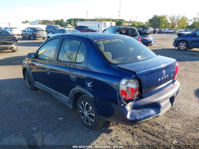 2001 Toyota Echo VIN: JTDBT123910193702 Lot: 40251693