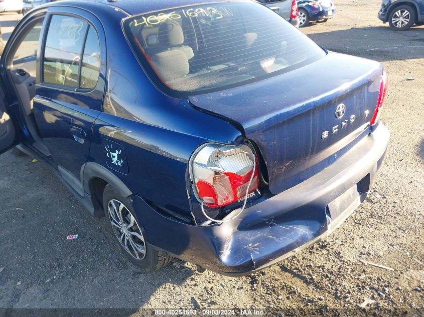 2001 Toyota Echo VIN: JTDBT123910193702 Lot: 40251693