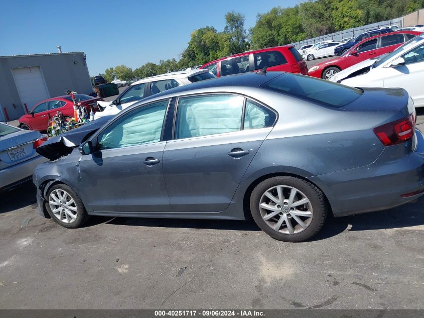 2017 Volkswagen Jetta 1.4T Se VIN: 3VWDB7AJ1HM263244 Lot: 40251717