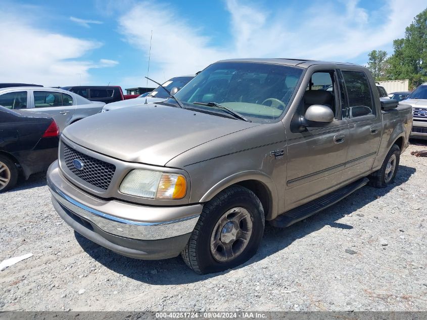 2002 Ford F-150 Lariat/Xlt VIN: 1FTRW07L32KB05063 Lot: 40251724