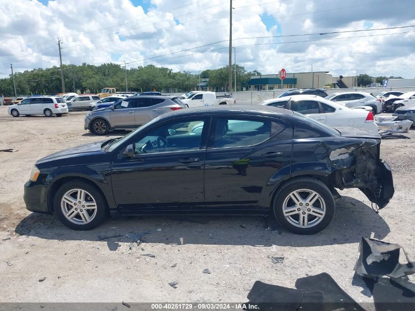 2013 Dodge Avenger Se VIN: 1C3CDZAB3DN514556 Lot: 40251729