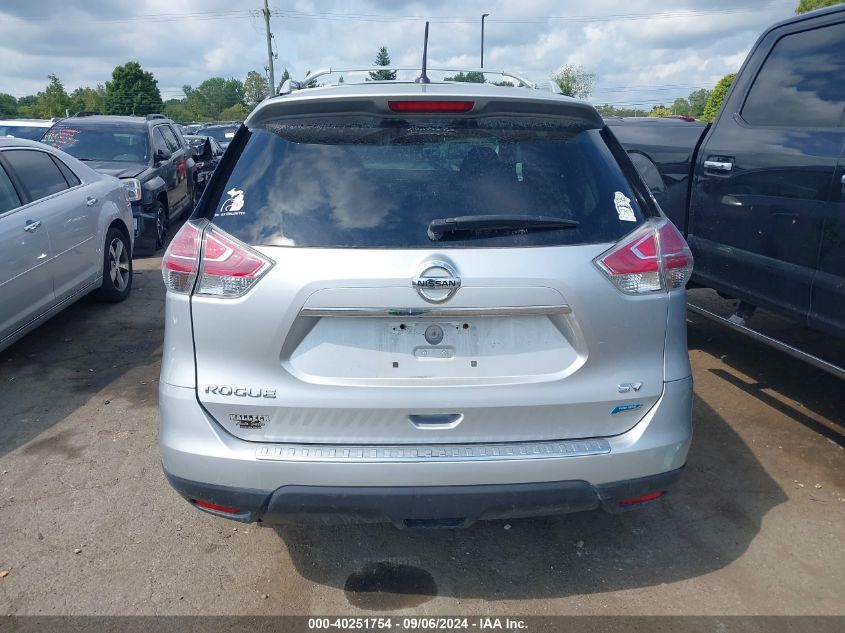 2015 Nissan Rogue S/Sl/Sv VIN: 5N1AT2MT4FC751584 Lot: 40251754