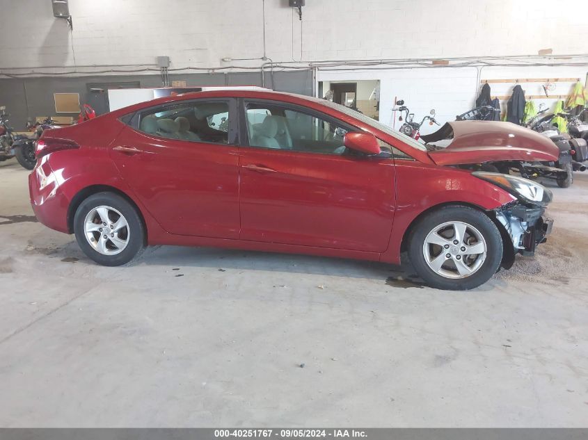 2014 Hyundai Elantra Se/Sport/Limited VIN: 5NPDH4AE6EH469728 Lot: 40251767