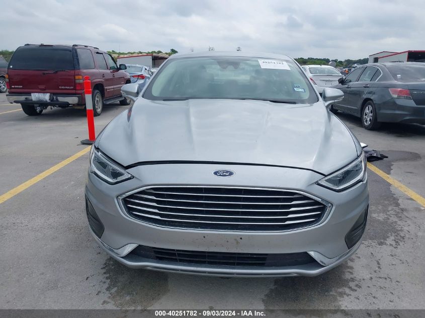 2020 Ford Fusion Sel VIN: 3FA6P0CD2LR196621 Lot: 40251782