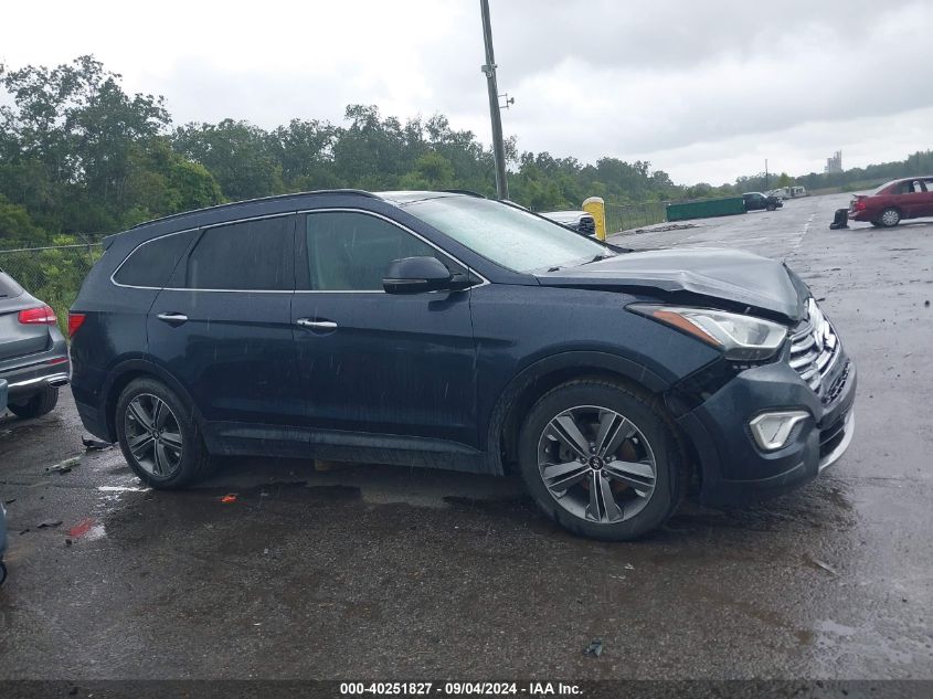 2014 Hyundai Santa Fe Gls VIN: KM8SR4HF5EU073018 Lot: 40251827