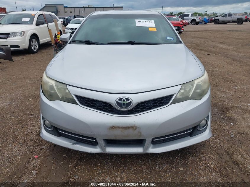 2012 Toyota Camry Se VIN: 4T1BF1FK3CU128473 Lot: 40251844