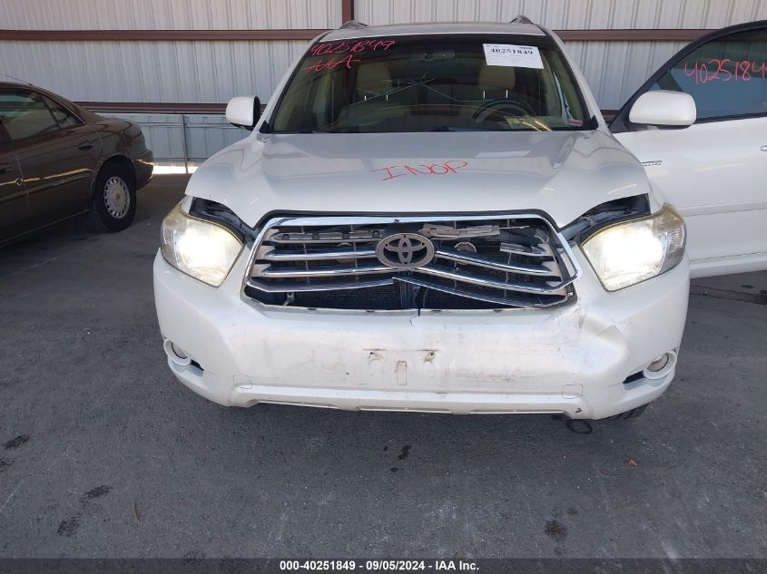 2009 Toyota Highlander Limited VIN: JTEES42A692112635 Lot: 40251849