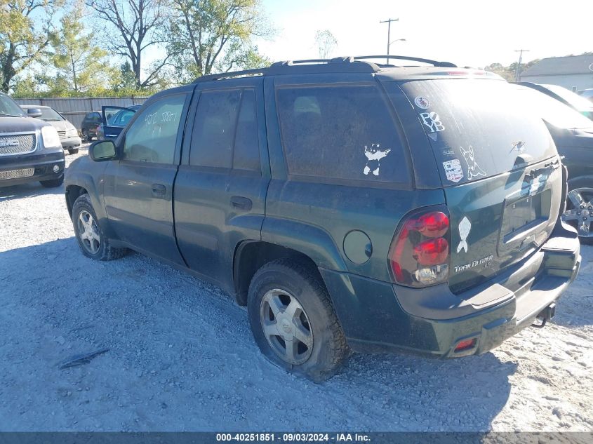 2005 Chevrolet Trailblazer Ls VIN: 1GNDT13SX52278015 Lot: 40251851