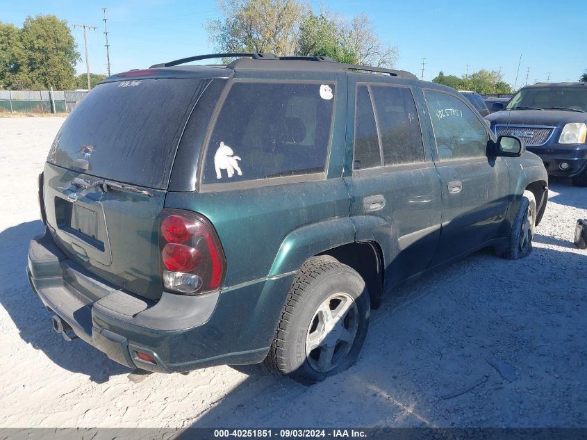 2005 Chevrolet Trailblazer Ls VIN: 1GNDT13SX52278015 Lot: 40251851