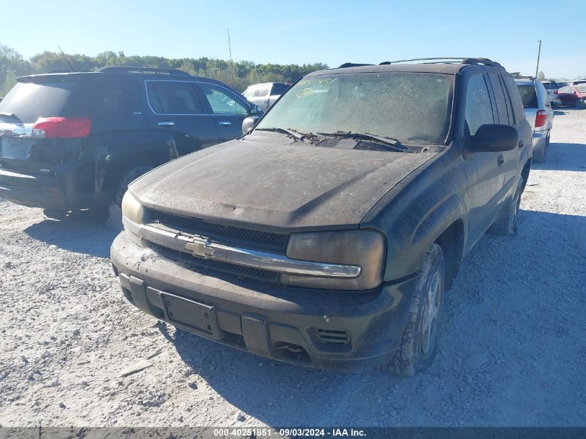 1GNDT13SX52278015 2005 Chevrolet Trailblazer Ls