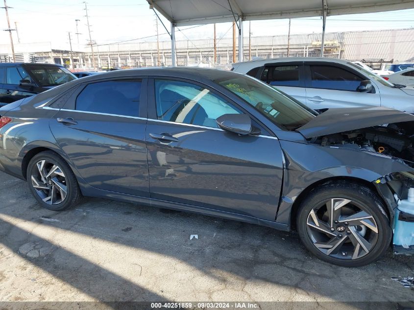 2024 Hyundai Elantra Hybrid Limited VIN: KMHLN4DJ0RU096075 Lot: 40251859