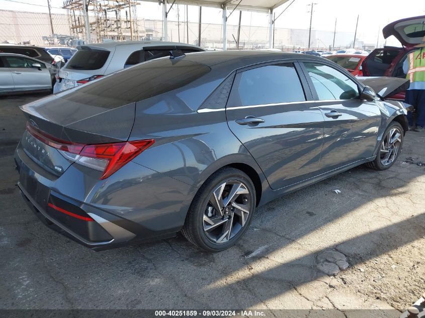 2024 Hyundai Elantra Hybrid Limited VIN: KMHLN4DJ0RU096075 Lot: 40251859