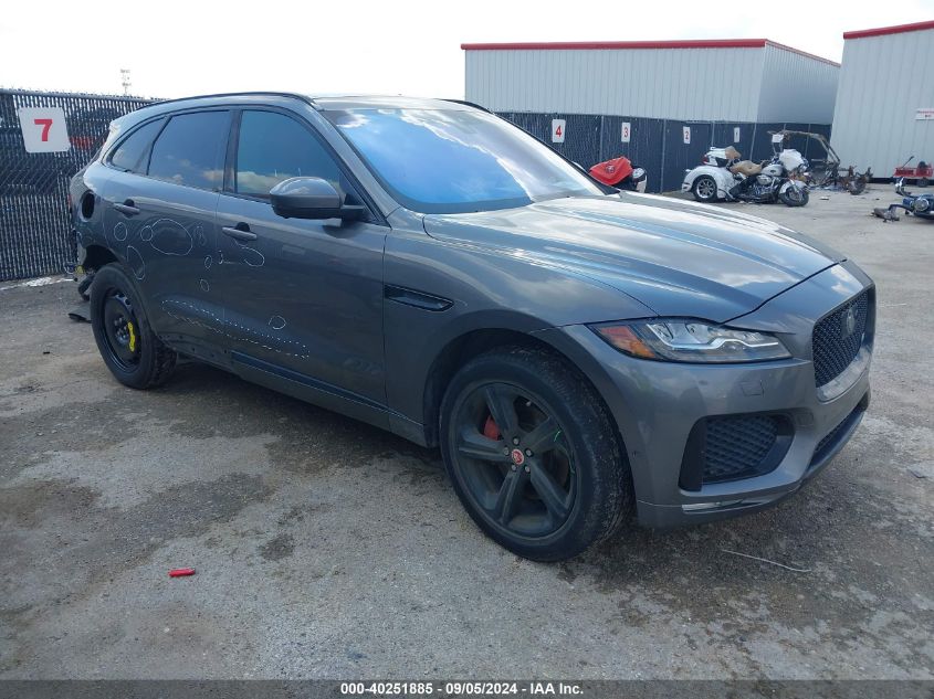 VIN 2HGFE2F56RH533913 2017 JAGUAR F-PACE no.1