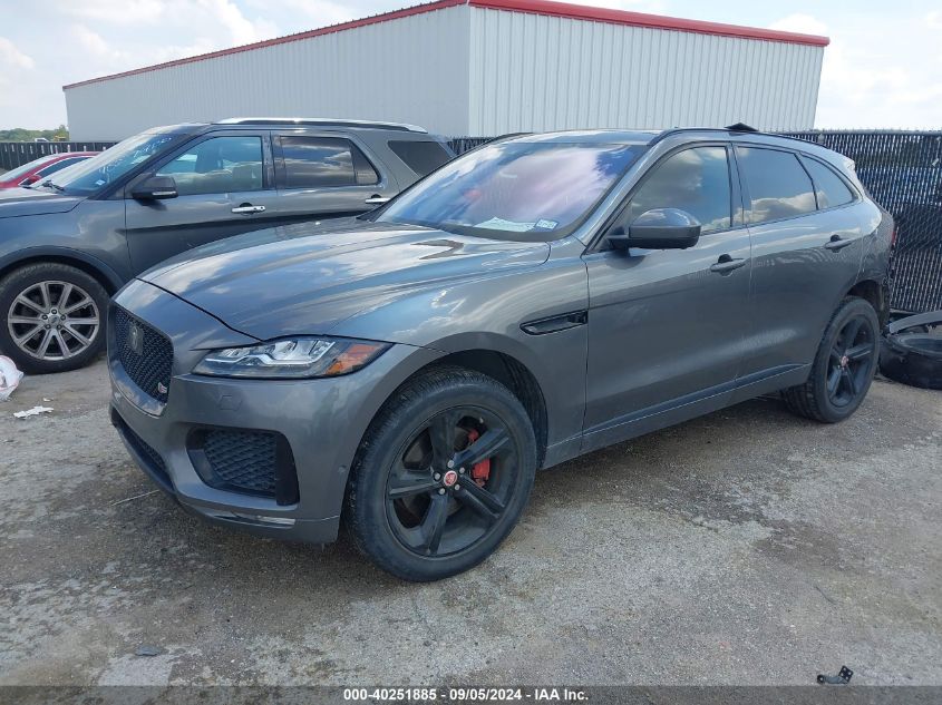 VIN 2HGFE2F56RH533913 2017 JAGUAR F-PACE no.2