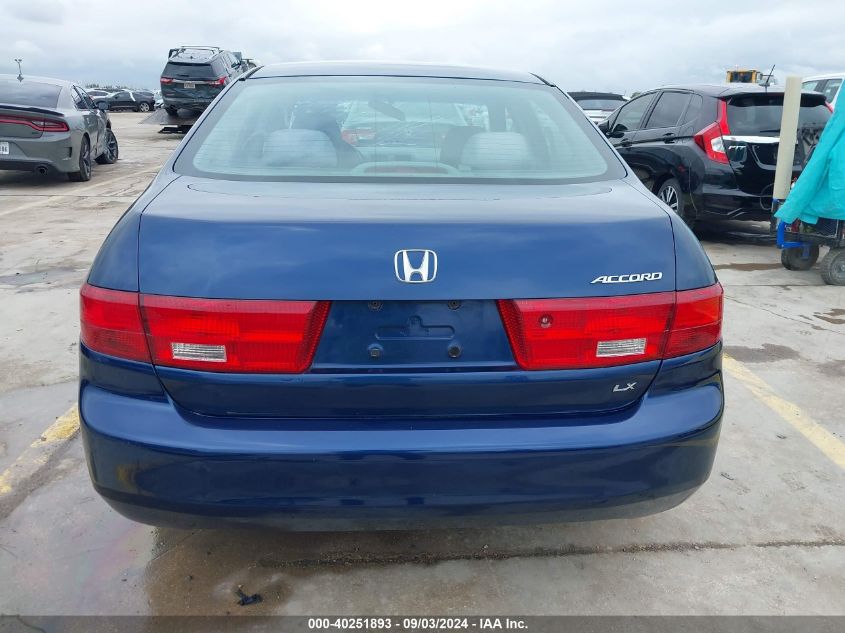 2005 Honda Accord 2.4 Lx VIN: 3HGCM56445G710466 Lot: 40251893