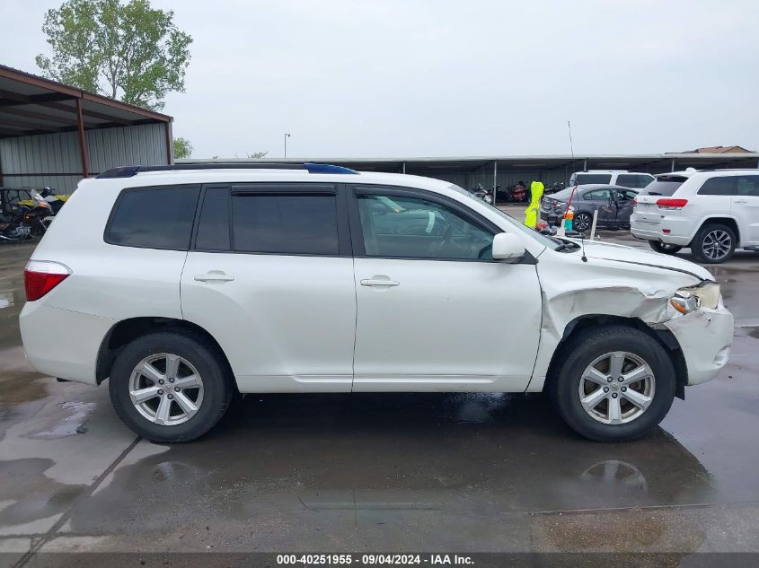 2009 Toyota Highlander VIN: JTEDS41A792071347 Lot: 40251955