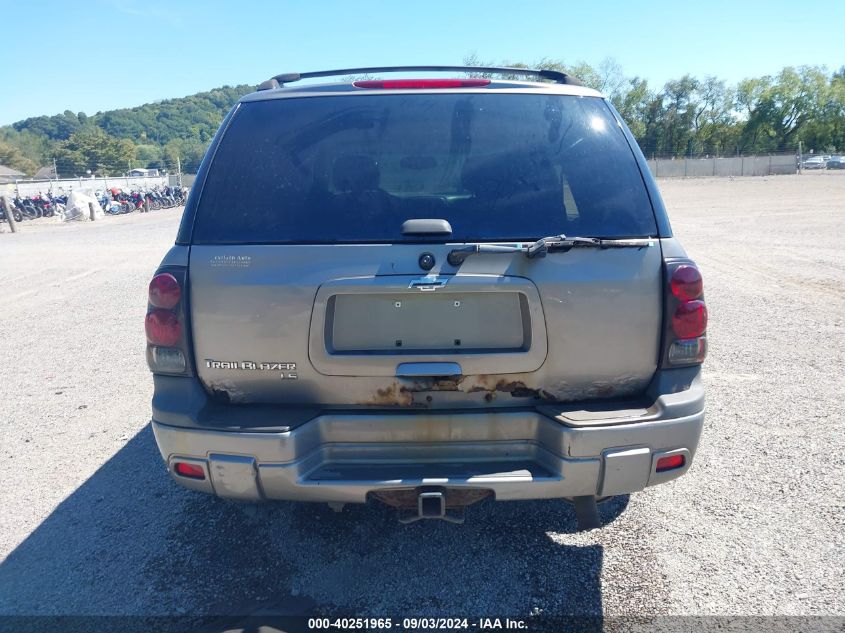 2006 Chevrolet Trailblazer Ls VIN: 1GNDT13S462162603 Lot: 40251965