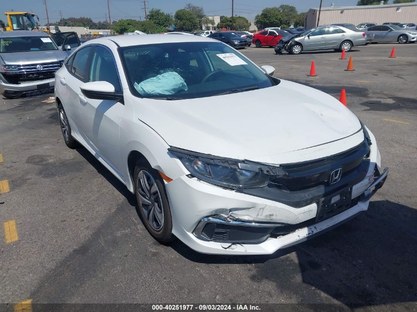 2020 Honda Civic Lx VIN: 2HGFC2F6XLH513119 Lot: 40251977