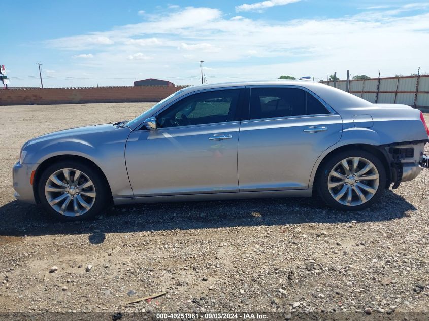 2018 Chrysler 300 Limited VIN: 2C3CCAEG7JH123196 Lot: 40251981