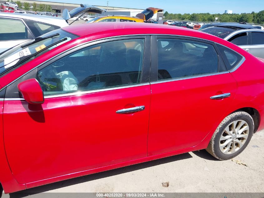 2019 Nissan Sentra Sv VIN: 3N1AB7AP7KL602888 Lot: 40252020