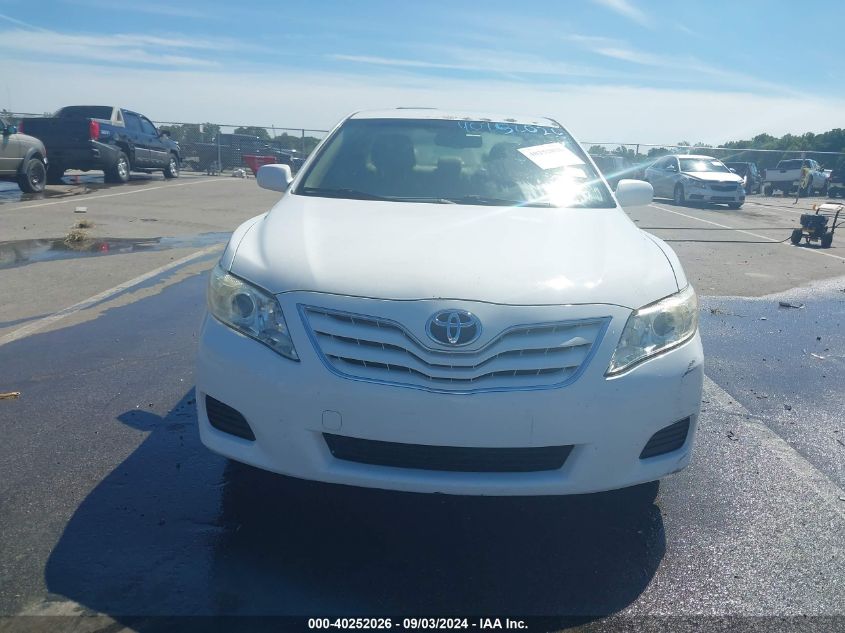 2010 Toyota Camry Le V6 VIN: JTNBK3EK9A3050308 Lot: 40252026