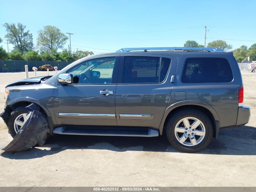 2011 Nissan Armada Platinum VIN: 5N1AA0NC4BN603040 Lot: 40252032