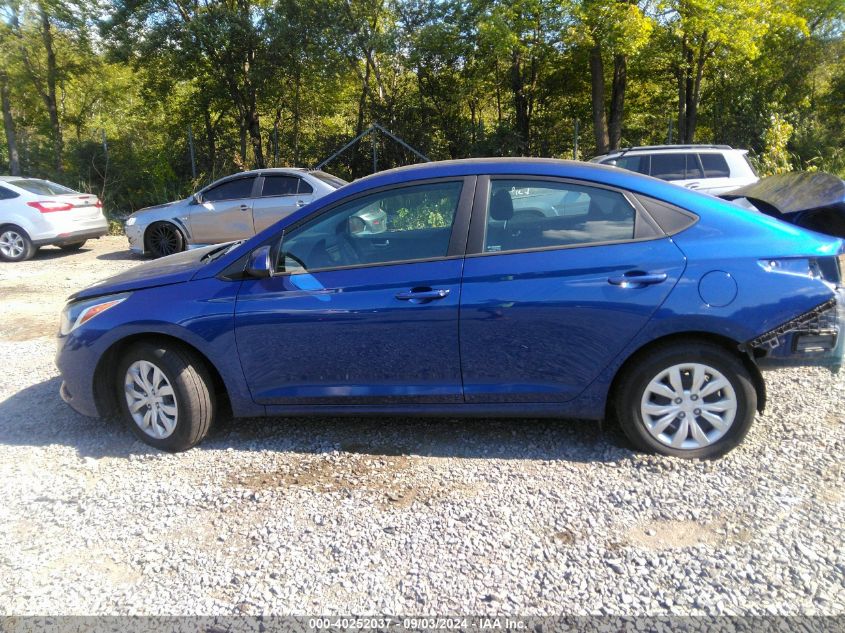 2022 Hyundai Accent Se VIN: 3KPC24A68NE171045 Lot: 40252037