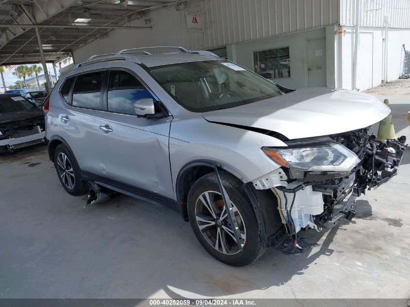 2019 Nissan Rogue Sv VIN: JN8AT2MT9KW252622 Lot: 40252059