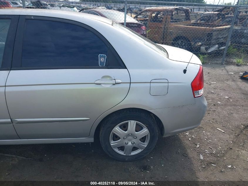 KNAFE221395666859 2009 Kia Spectra Ex/Lx/Sx