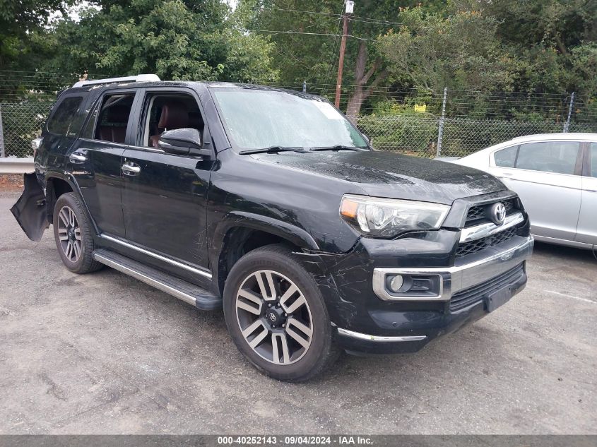 2016 Toyota 4Runner Limited VIN: JTEBU5JR7G5305981 Lot: 40252143