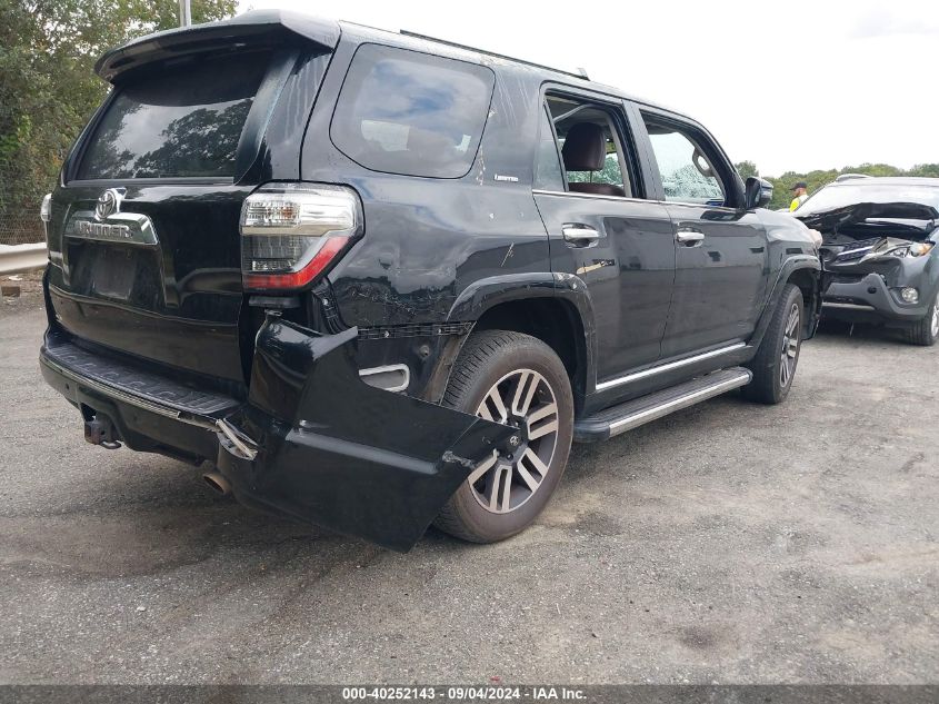 2016 Toyota 4Runner Limited VIN: JTEBU5JR7G5305981 Lot: 40252143