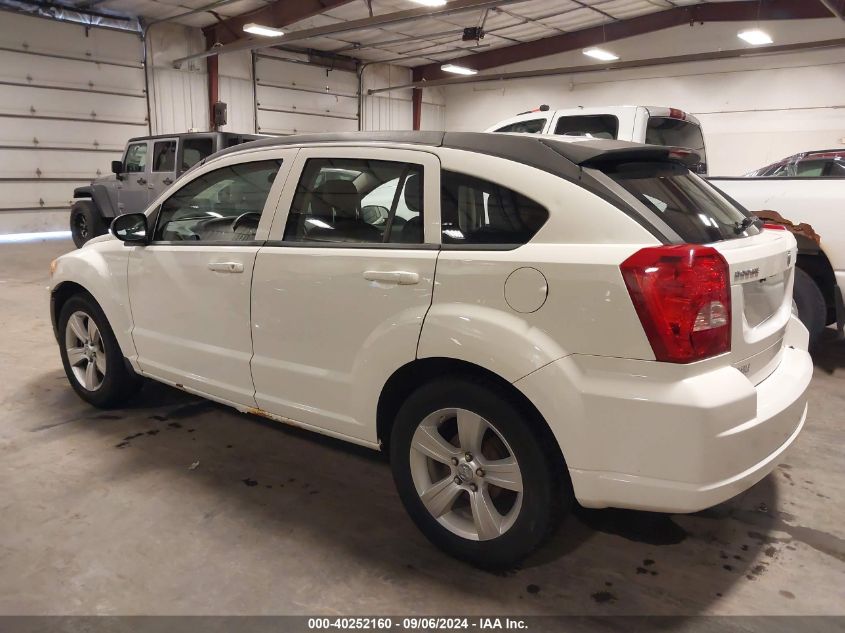 2010 Dodge Caliber Sxt VIN: 1B3CB4HA7AD590477 Lot: 40252160