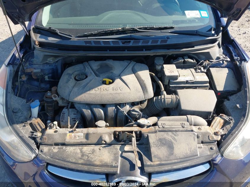 5NPDH4AE2DH433176 2013 Hyundai Elantra Gls