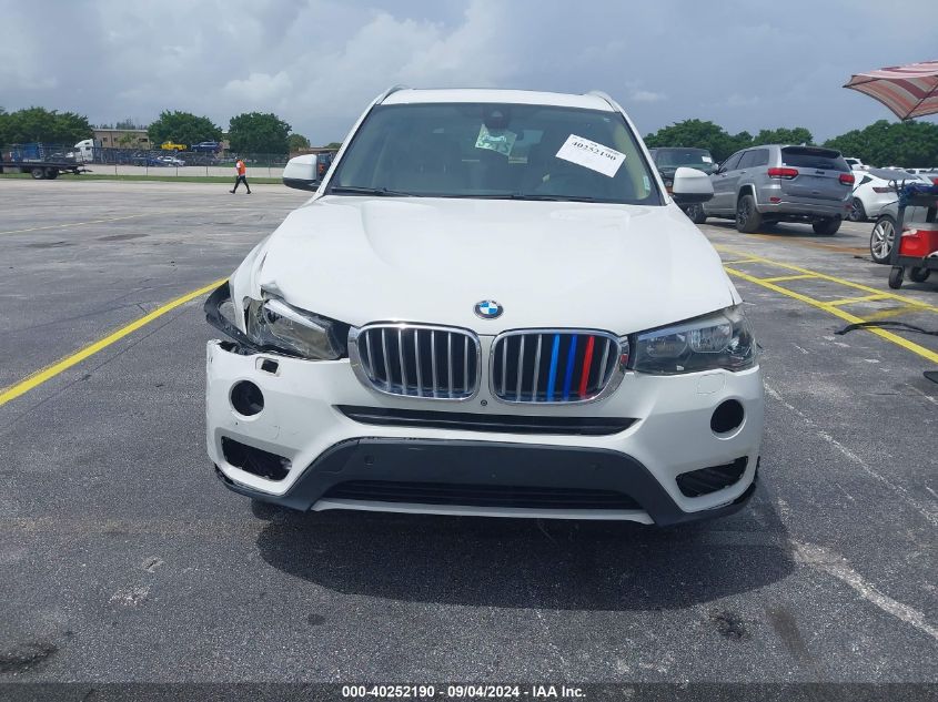 2016 BMW X3 SDRIVE28I - 5UXWZ7C52G0R33116