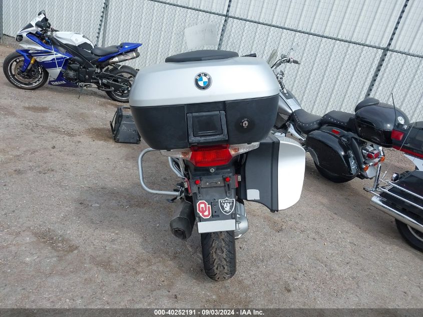 2008 BMW R1200 Rt VIN: WB10388028ZT13128 Lot: 40252191