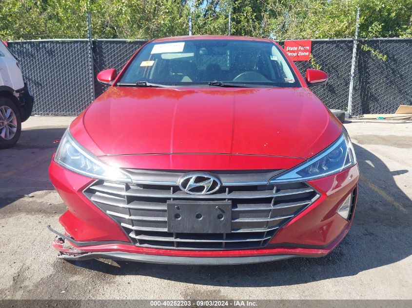 2019 Hyundai Elantra Sel VIN: 5NPD84LF4KH403826 Lot: 40252203