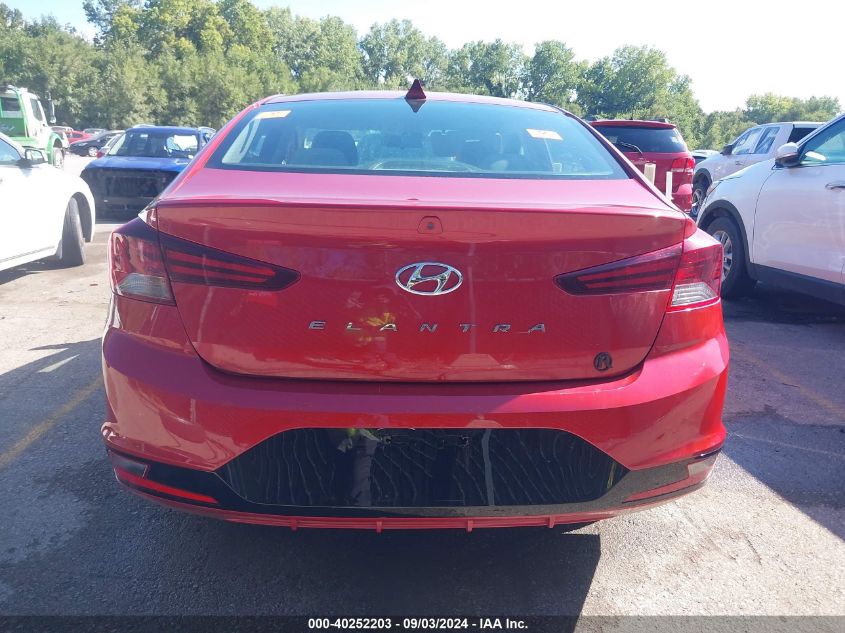 2019 Hyundai Elantra Sel VIN: 5NPD84LF4KH403826 Lot: 40252203