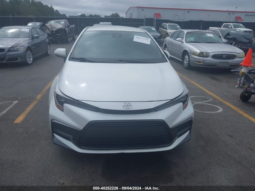 2021 Toyota Corolla Se VIN: JTDS4MCE2MJ072748 Lot: 40252226