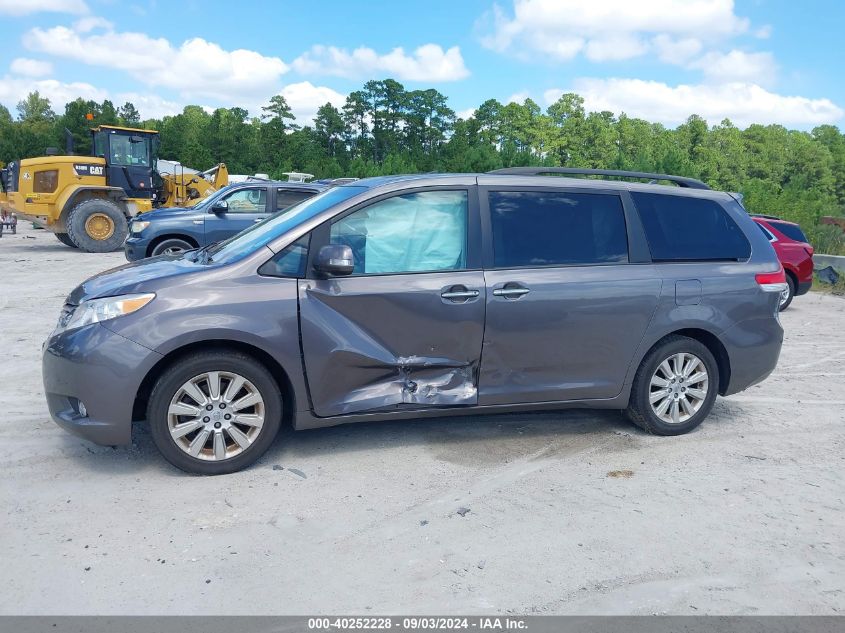 2014 Toyota Sienna Limited 7 Passenger VIN: 5TDDK3DCXES080753 Lot: 40252228