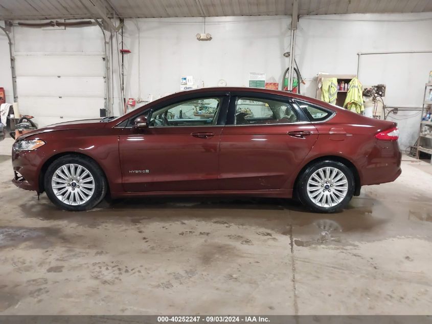 2015 Ford Fusion Hybrid Se VIN: 3FA6P0LU4FR204013 Lot: 40252247