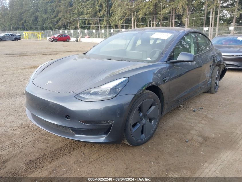 5YJ3E1EB2PF667694 2023 TESLA MODEL 3 - Image 2