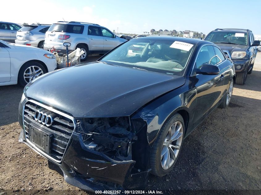 2013 Audi A5 2.0T Premium VIN: WAUCFAFR5DA002086 Lot: 40252257